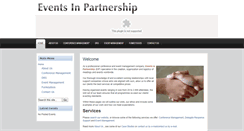 Desktop Screenshot of eventsinpartnership.com